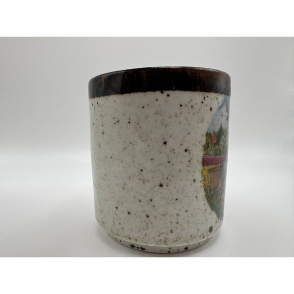 Vintage Royal Schwabap Ceramic Mug Speckled CupTulip Grower Made in Holland - Picture 7 of 10